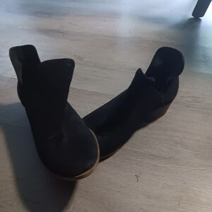 Lucky Brand Black Ankle Booties